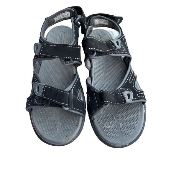 Khombu Women's Black Gray Adjustable Strap River Walk Hiking Sandals Size 9M - Picture 11 of 13